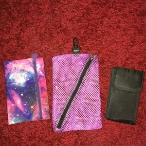 Lot of 3 Storage Bags